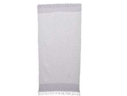 Pareo Rayas Gris 90x180cm